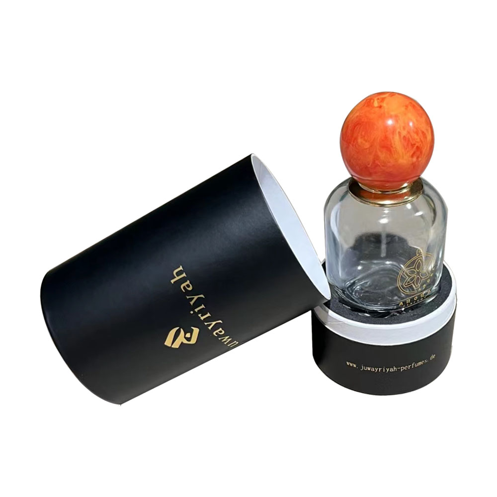 香水瓶の段ボール管包装