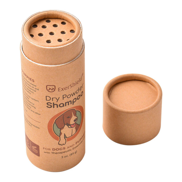 Custom Dry Shampoo Powder Cardboard Tubes with Sifter
