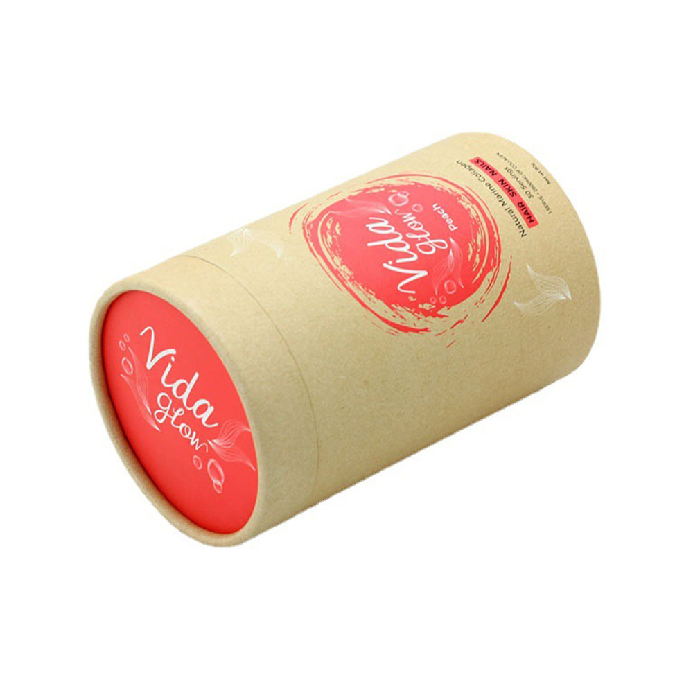 Food Supplements Paper Tube Packaging