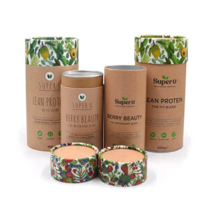 Superfood Paper Tube Boxes