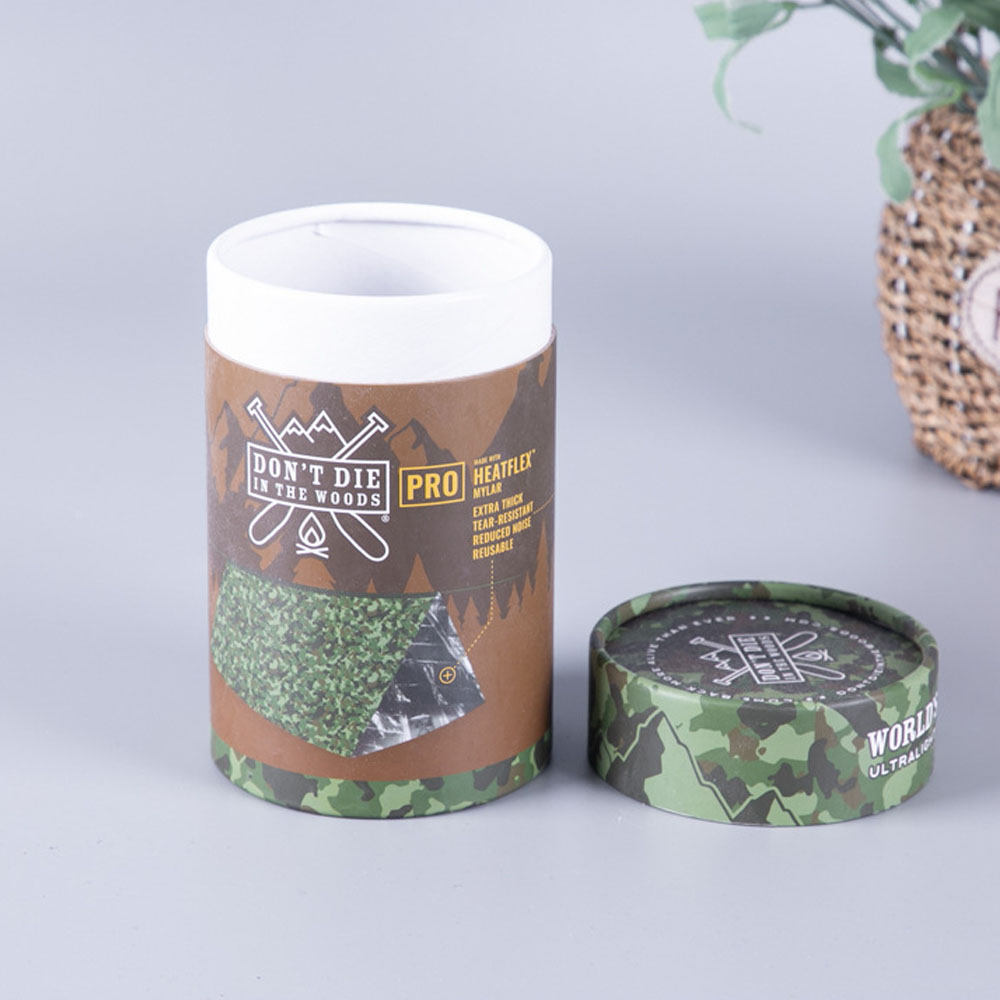 Camouflage Paper Tube Boxes
