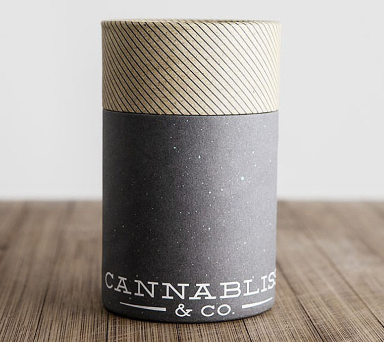 Cannabis-Papierröhrenverpackung