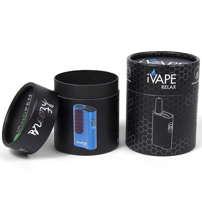 Customized Cardboard Electronic Cigarette Tube Packaging