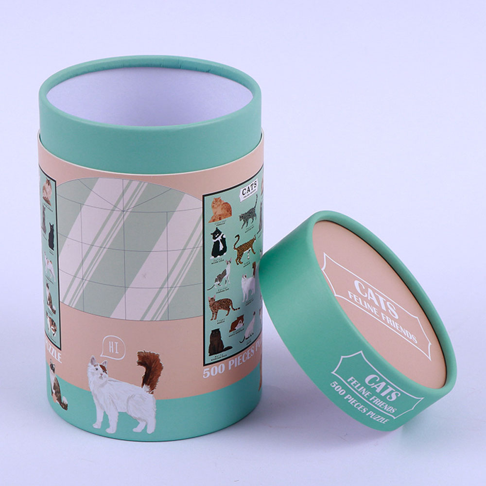 Puzzle Paper Tube Packaging