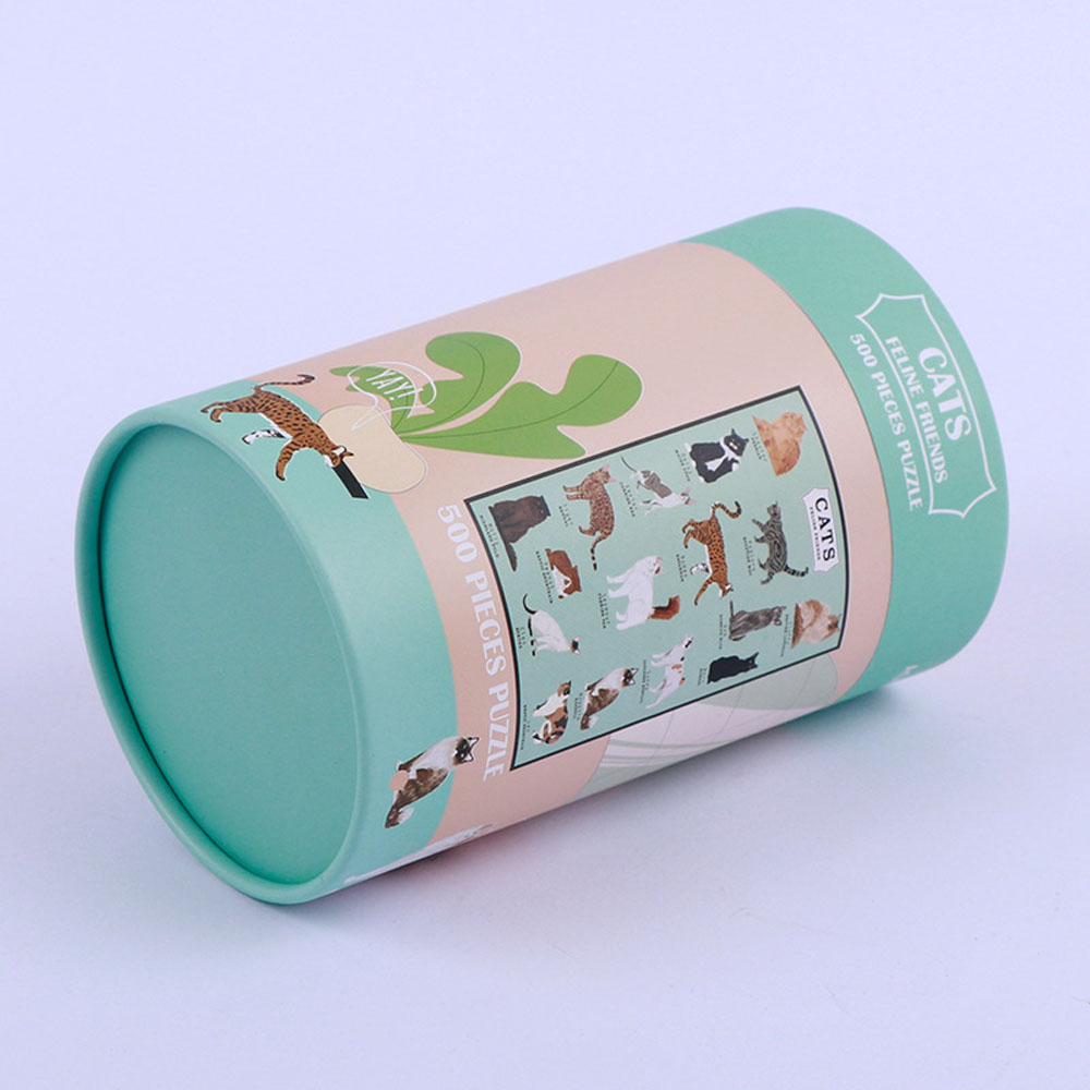 Puzzle Paper Tube Packaging