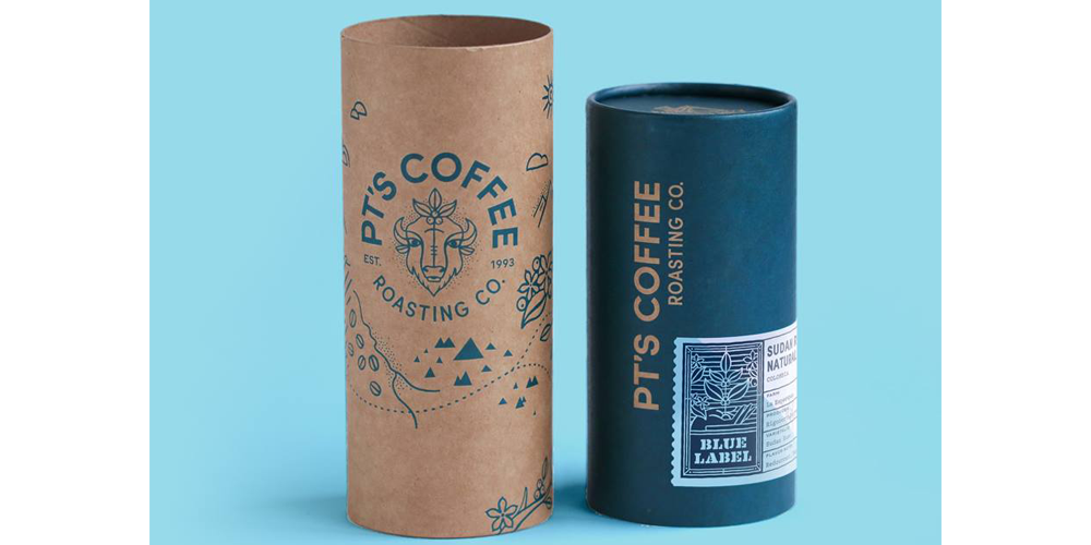 Confezione di tubi di carta per caffè