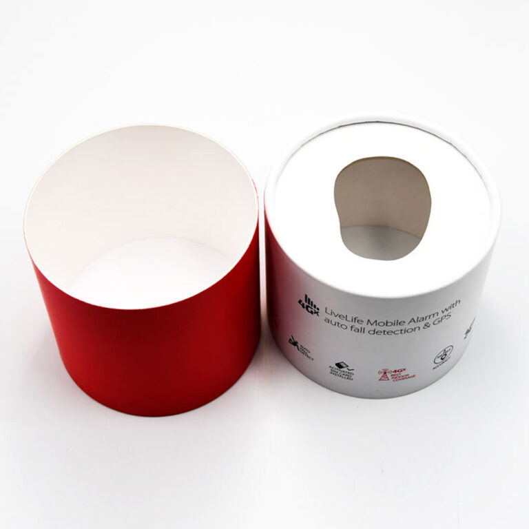 צינורות נייר בעיצוב מותאם אישית עבור אריזות מוצרי אלקטרוניקה