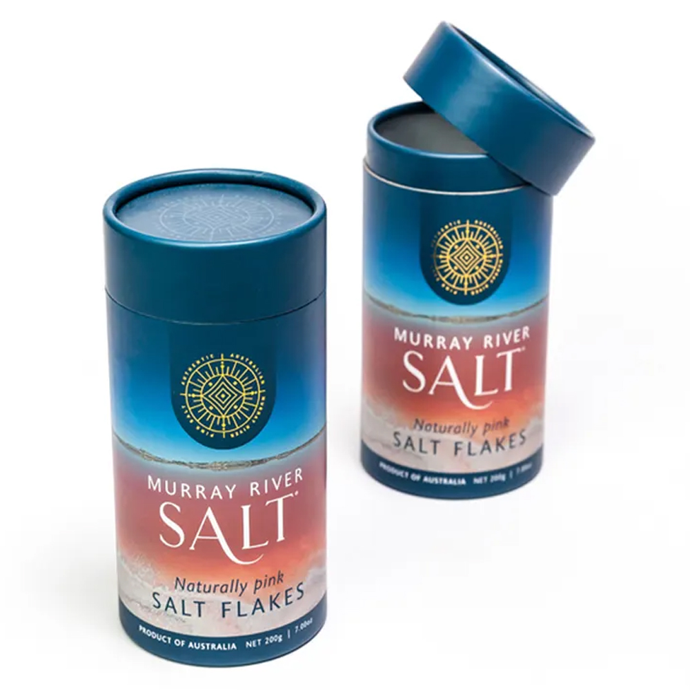 Salt Flakes Paper Tube Packaging