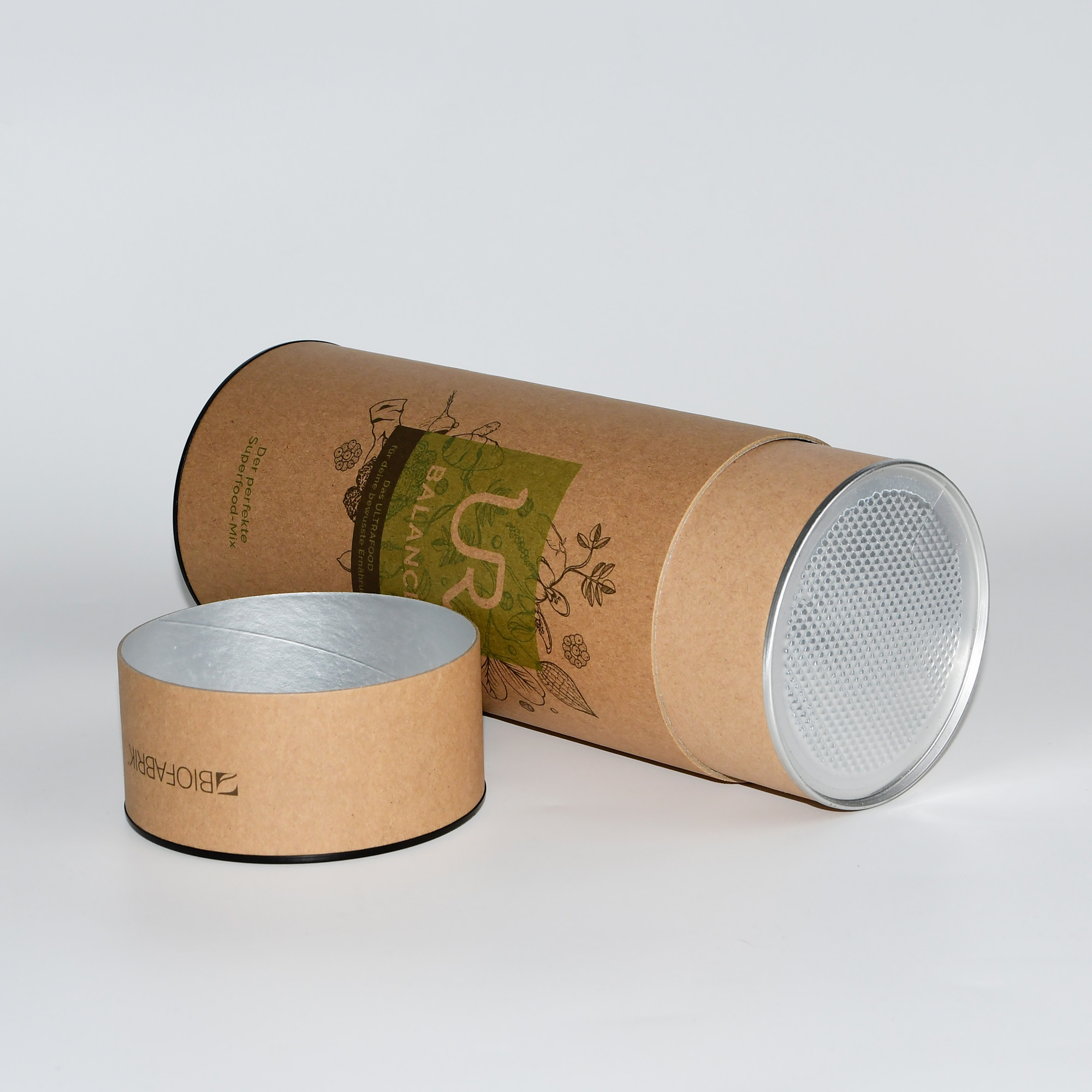 Superfood Paper Tube Packaging