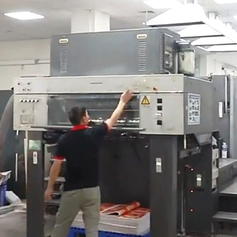 Máquinas de impresión offset